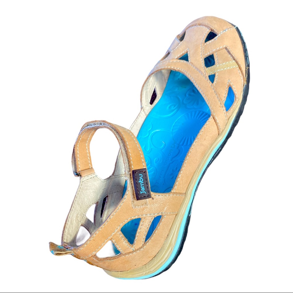 Jambu Tarra Fusion Design Strap-on Flats